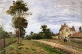 das Haus von monsieur musy louveciennes 1870 Camille Pissarro